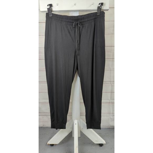 5X BLACK A517348 Anybody Regular Lush Jersey Jogger - Picture 2 of 2